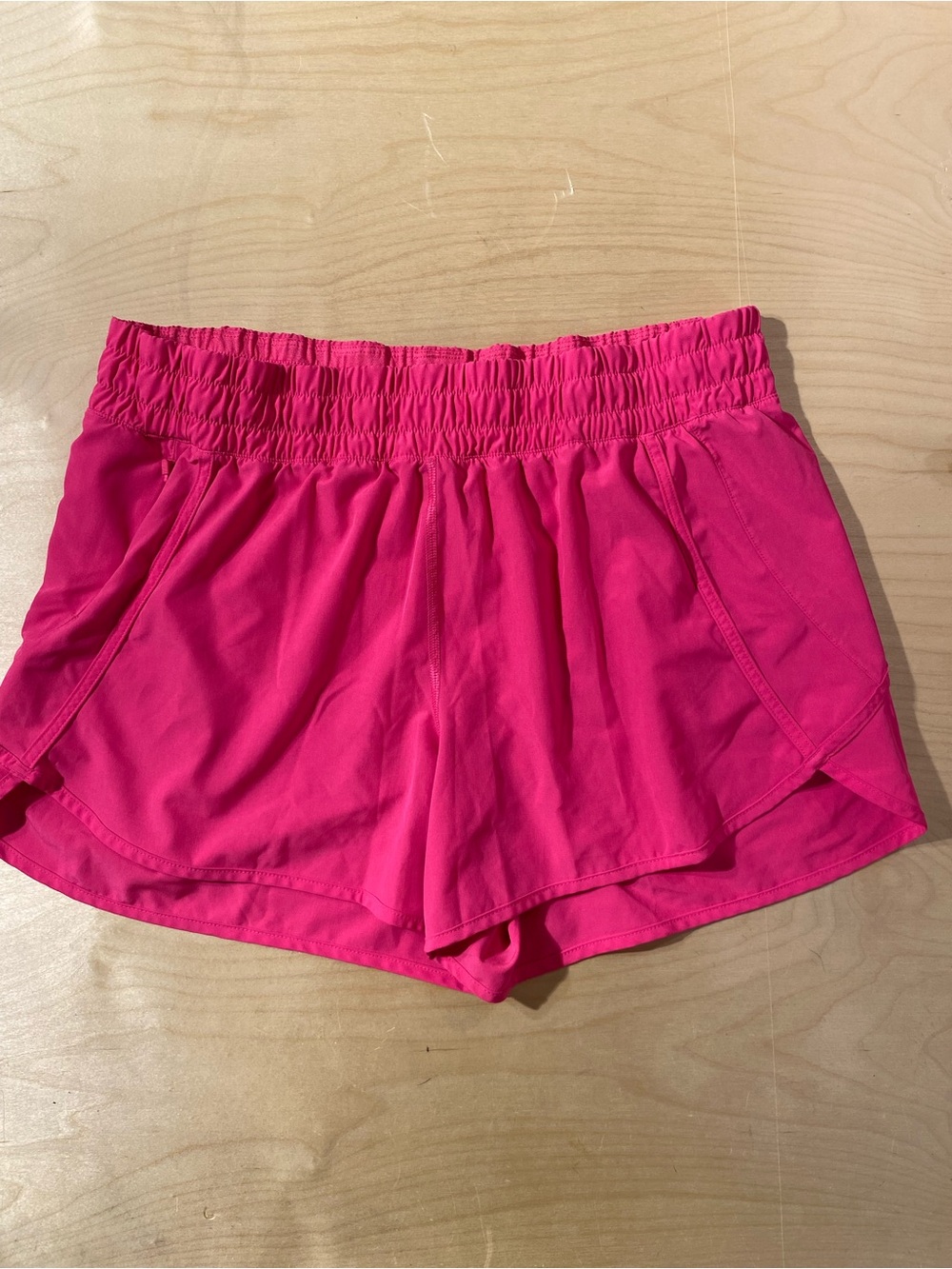 Avia Women's Hot Pink Elastic Waist Active Shorts XL (16-18) (Y)